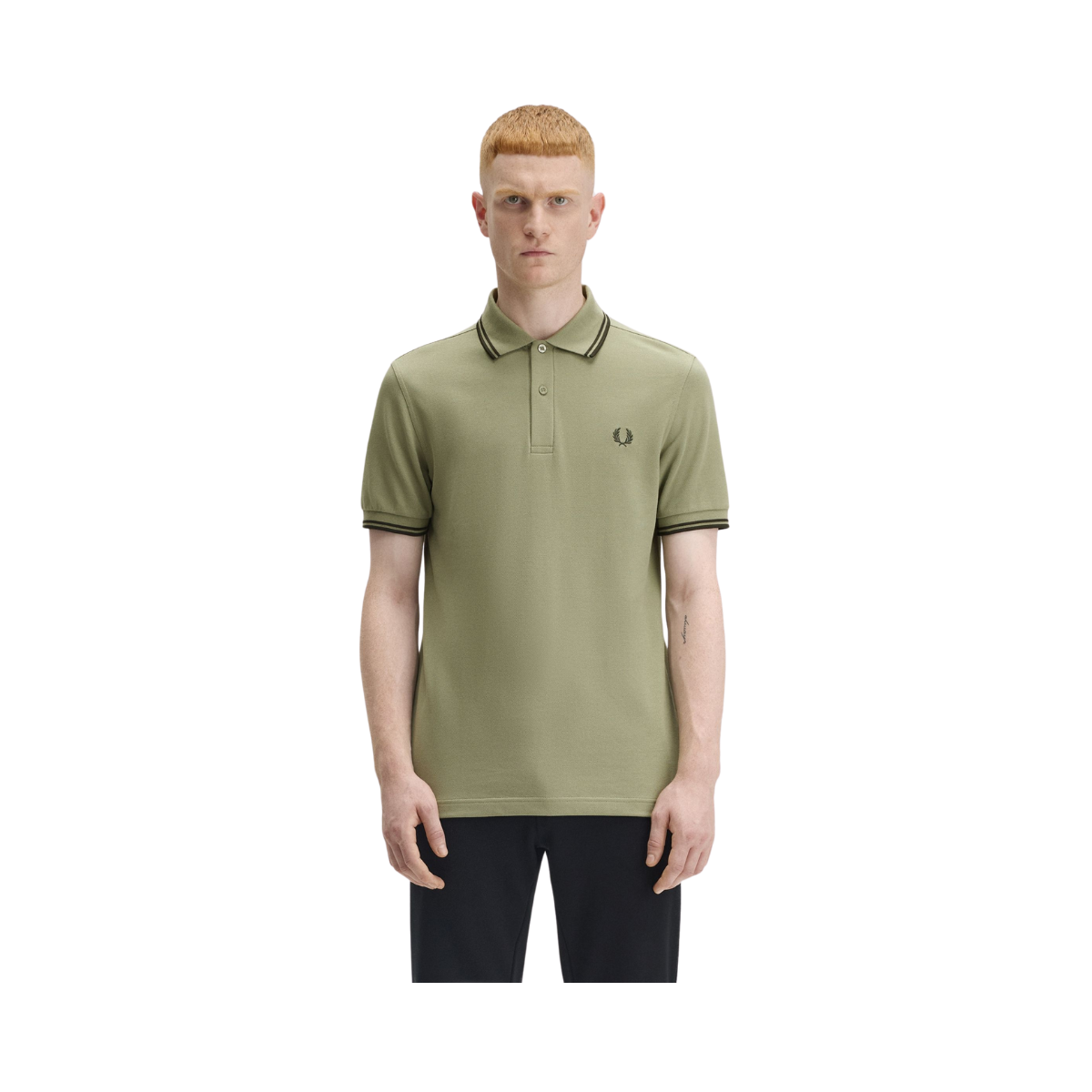 TWIN TIPPED FP SHIRT - Olive Mint/Night Green