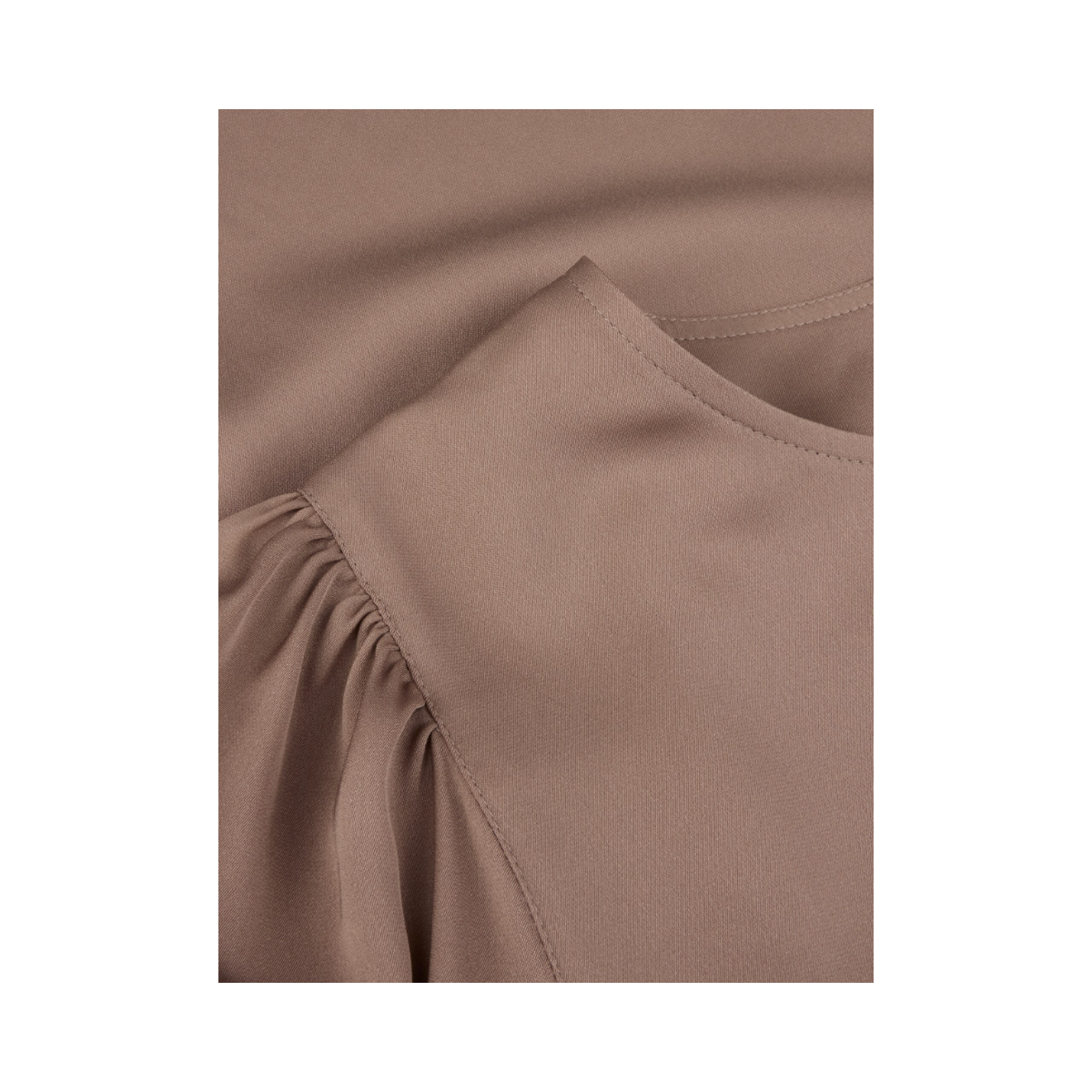 Fawn Blouse - Light brown