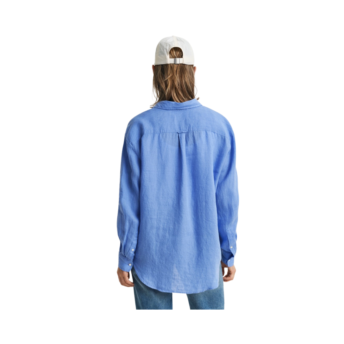 REL LINEN SHIRT - PERFECT BLUE