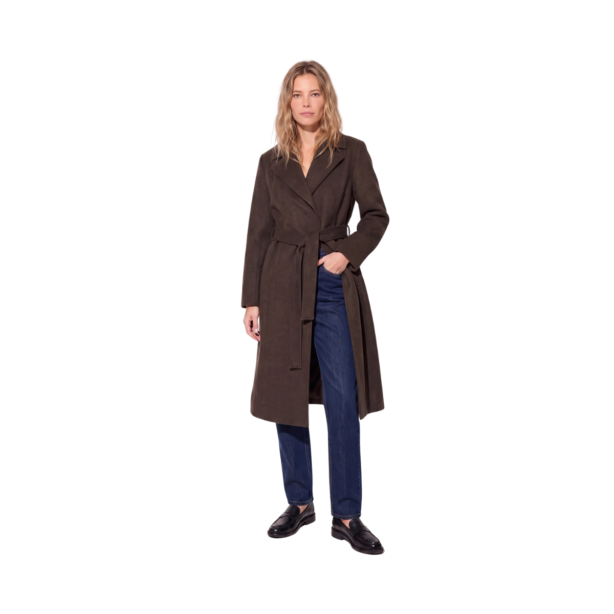 Victoria Coat - Pinecone Brown