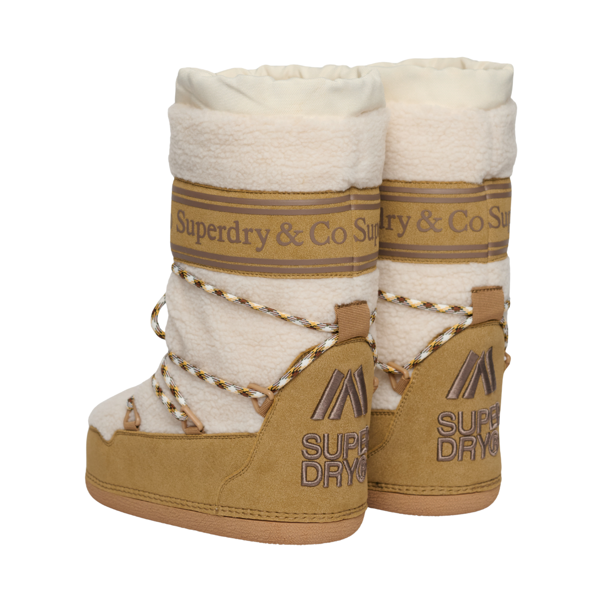 Borg Snow Boot - M5R Sand/Cream