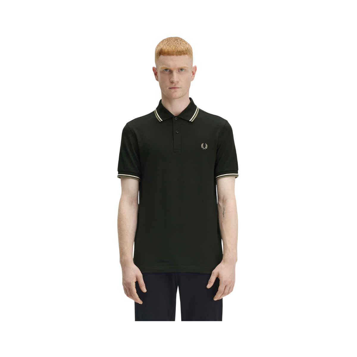 Twin Tipped FP Shirt - Night Green/ Light Ecru/ Olive Mint
