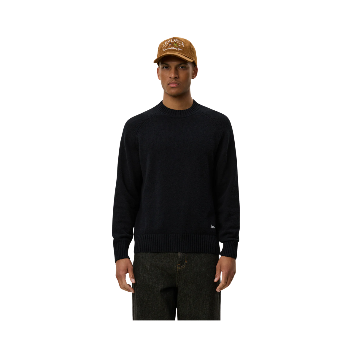 Brad Roundneck Knit - Black