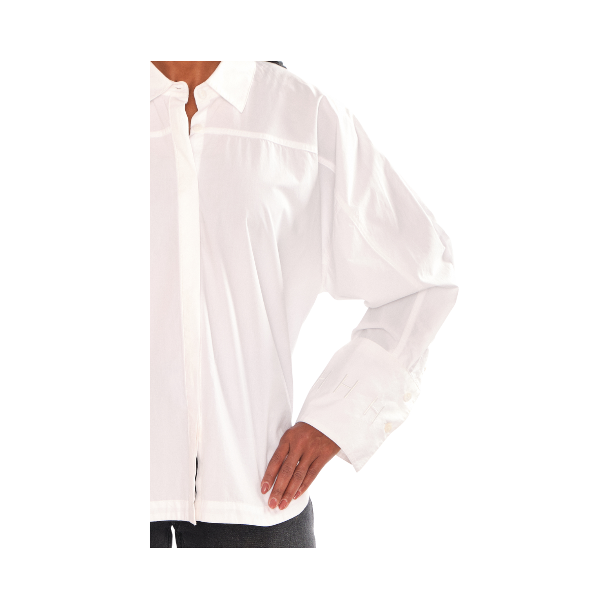 Senna Shirt - White Alyssum