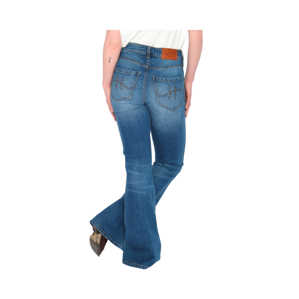 Sonya Bootcut - Medium Wash Blue Denim