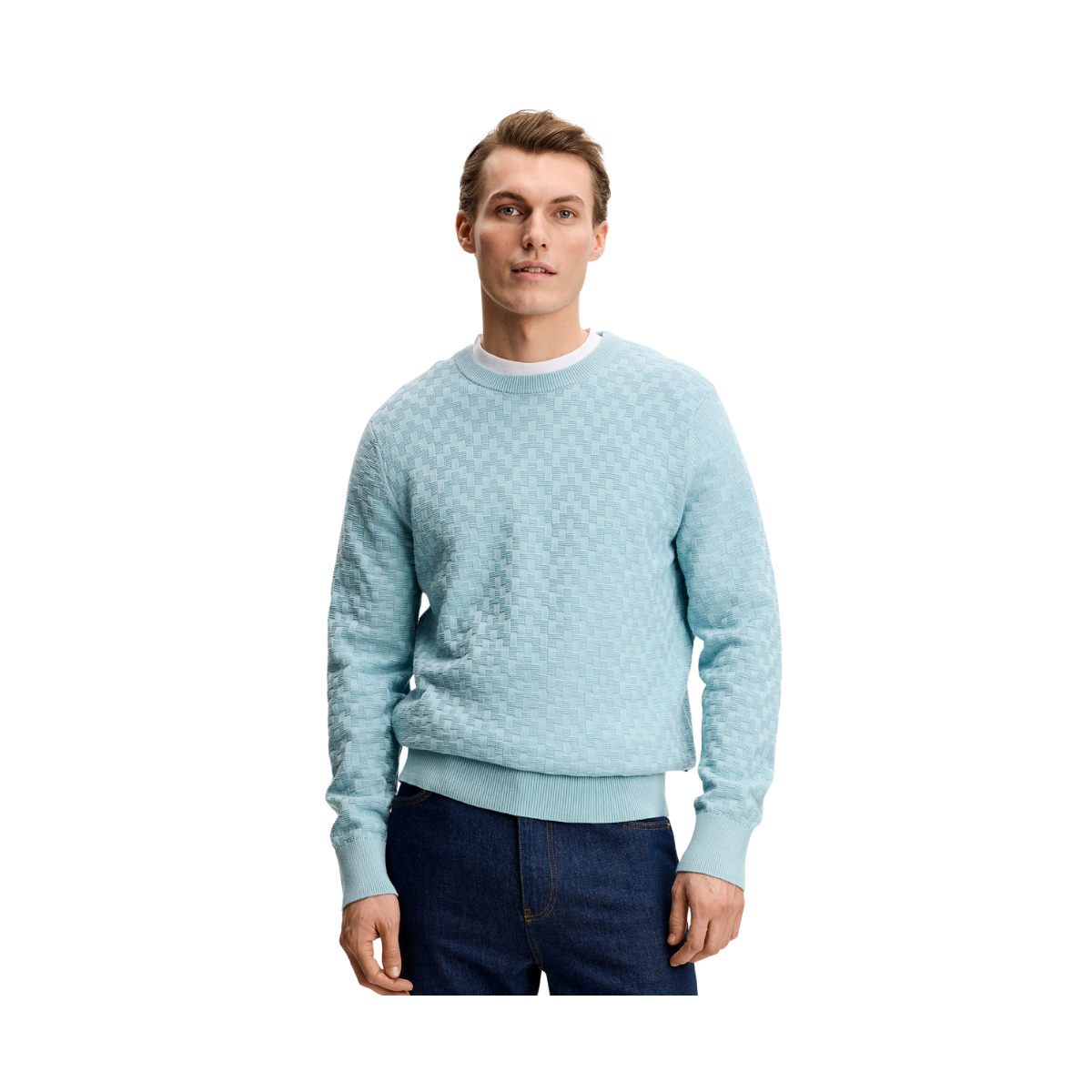 Arthur Knit Org Cotton - Forget-Me-Not