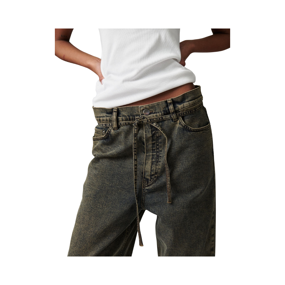 Elijah Elm Overdye Denim - Elmwood