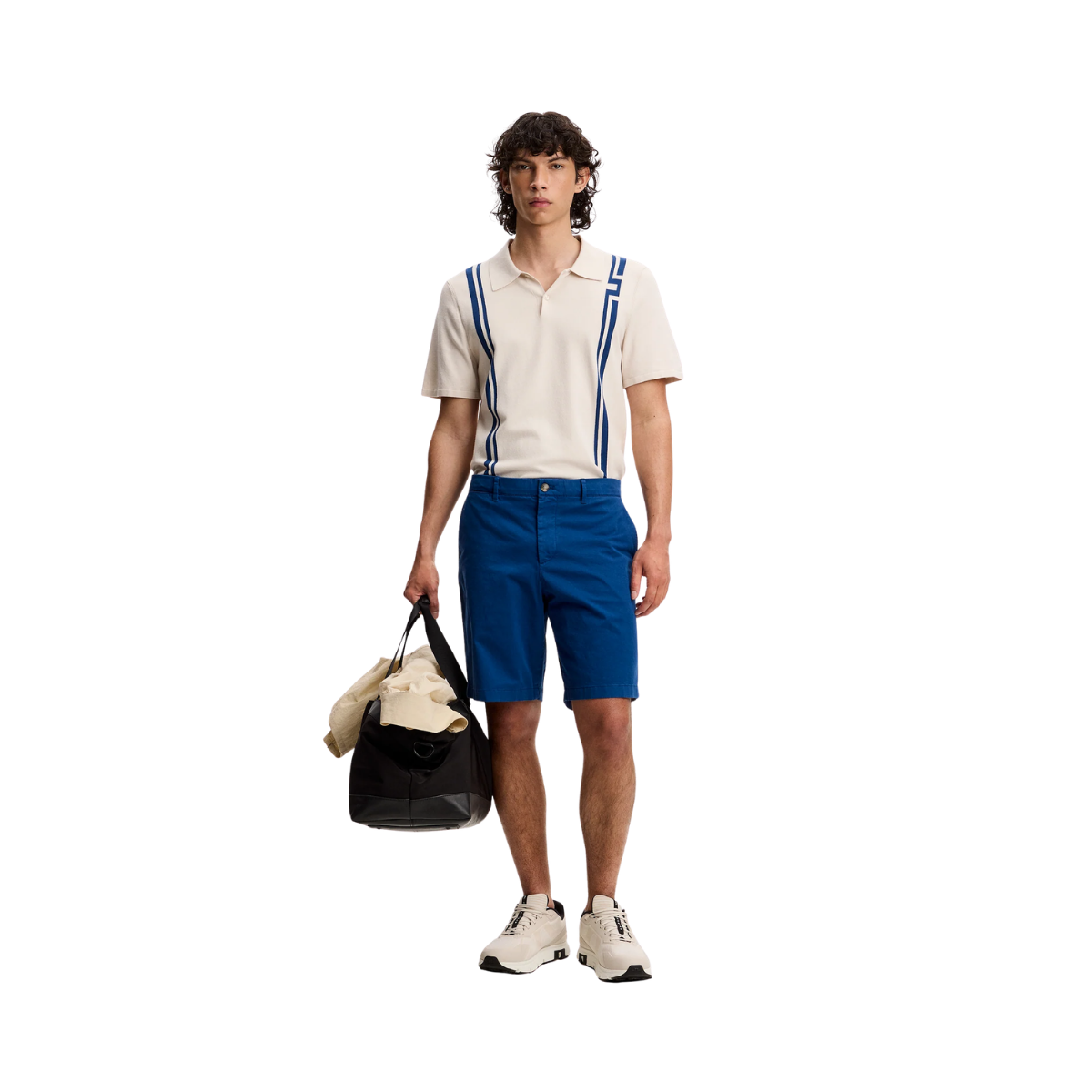 Shane Cotton Stretch Shorts - Estate Blue