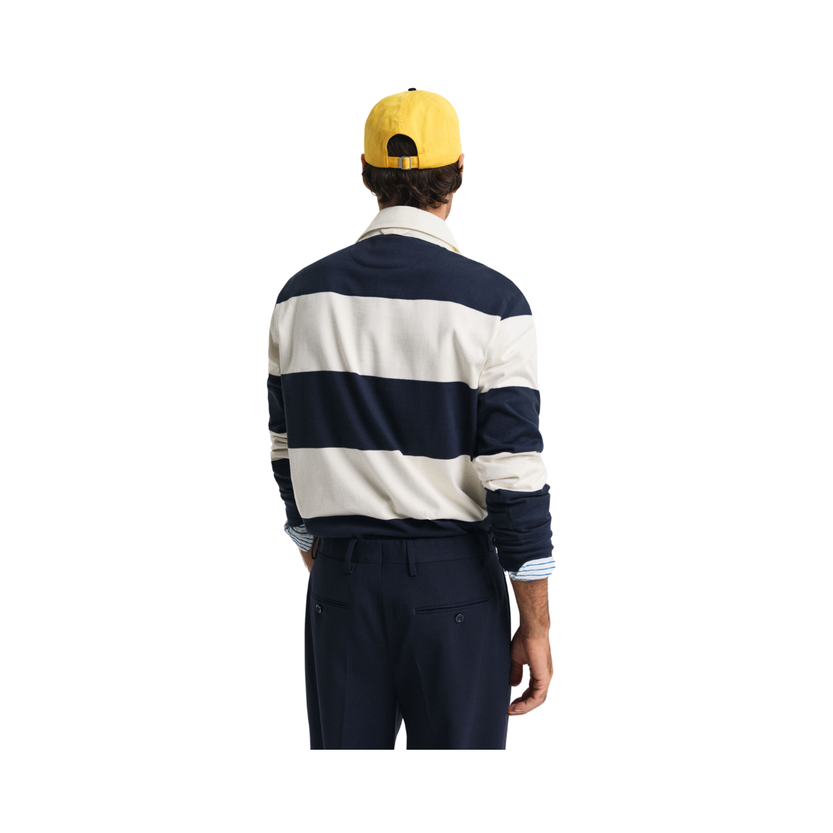 Barstripe Rugger - Evening Blue