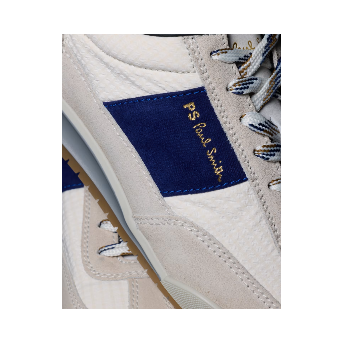Shoe Dover White Blue Spoiler - White