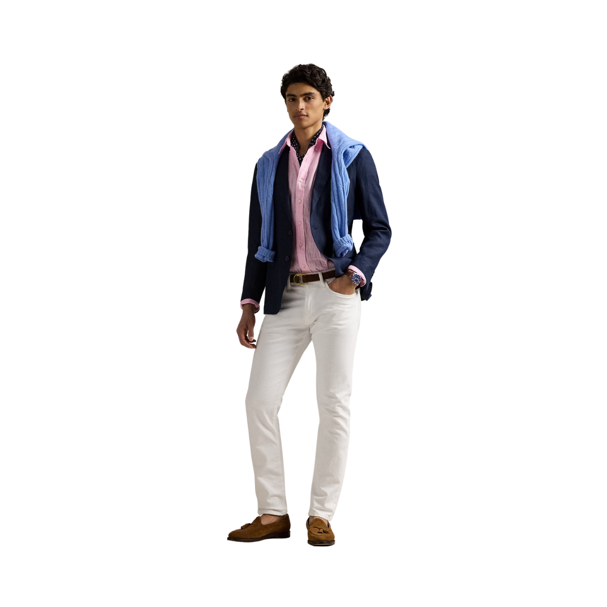 Long Sleeve Sport Shirt - Carmel Pink