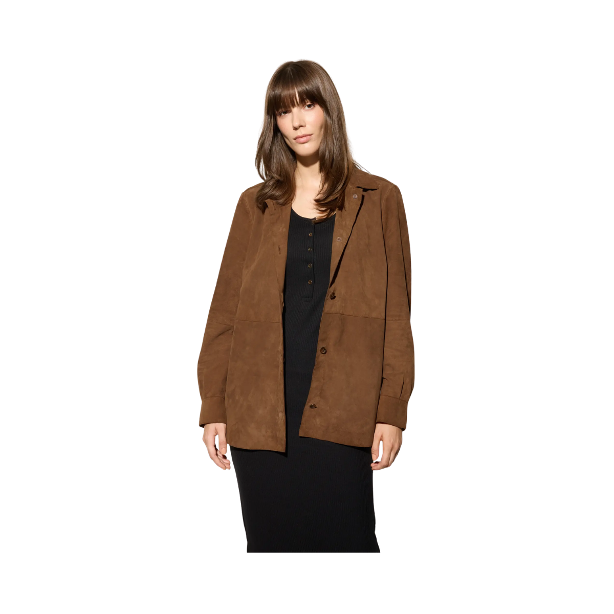 Luis Shirt Jacket - Walnut