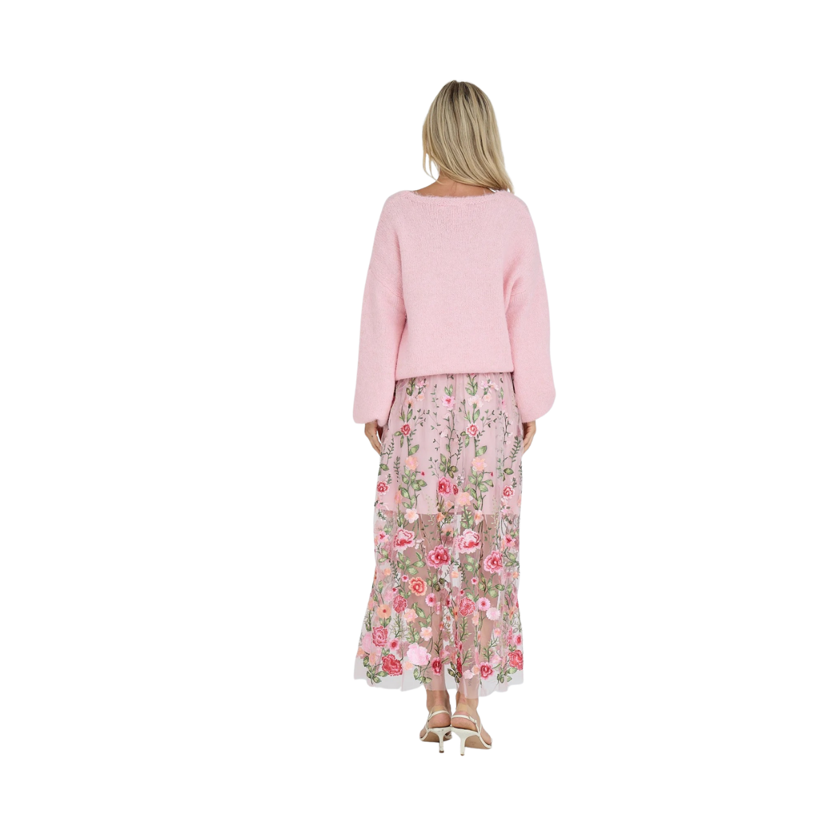 Fuschia Skirt - Rose/Red