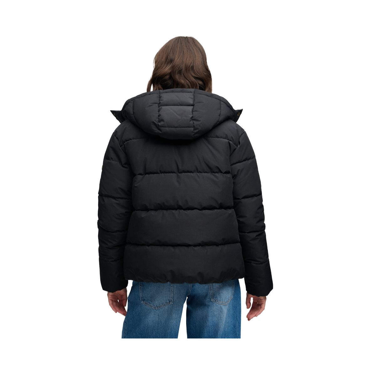 Premium Hood Puffer Jkt - 02a black