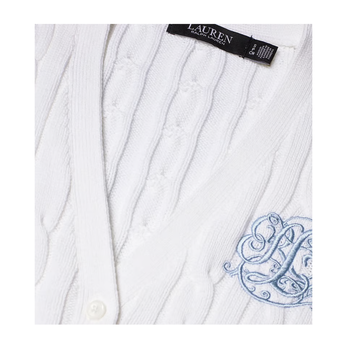 Sweater Cardigan - White