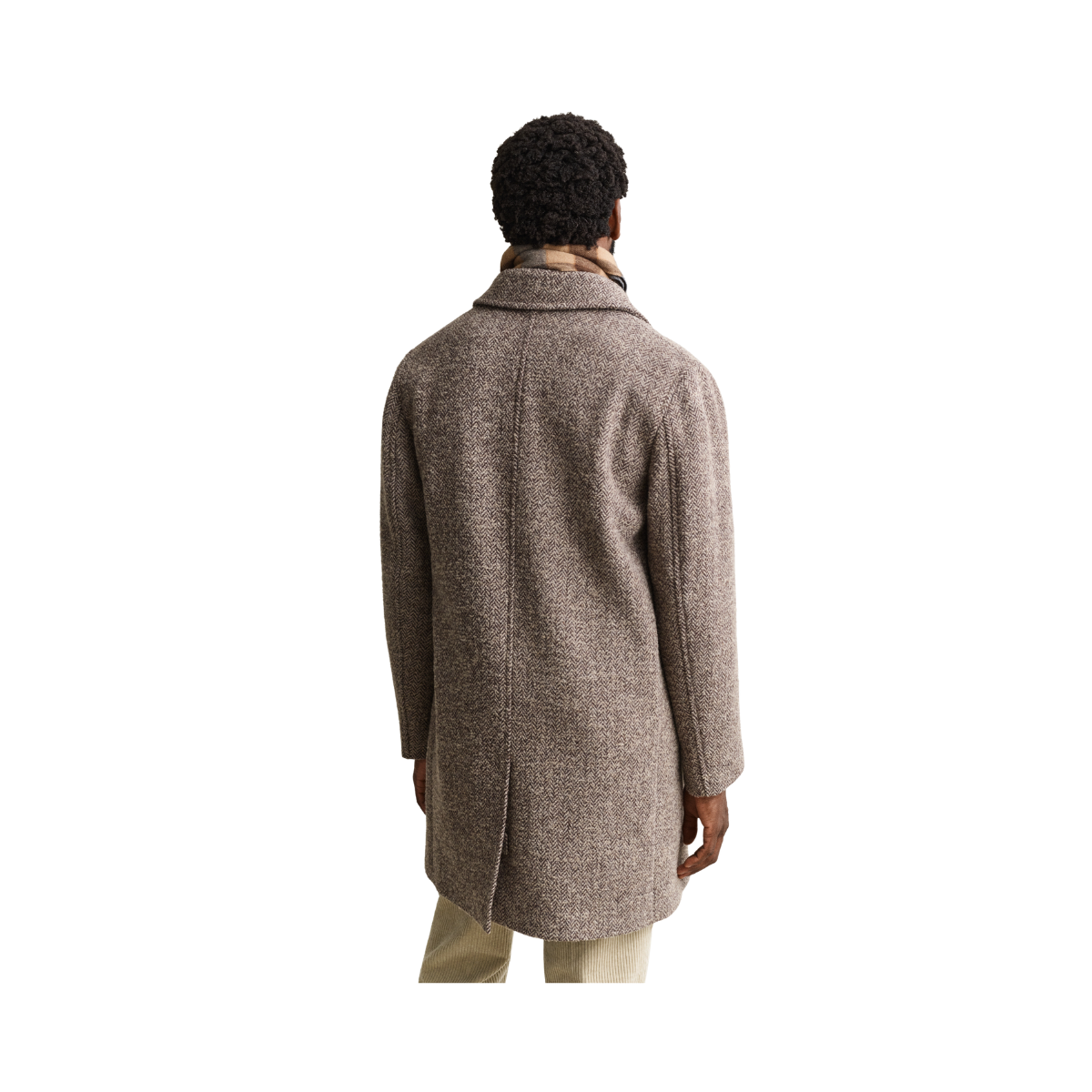 Wool Car Coat - Mist Taupe