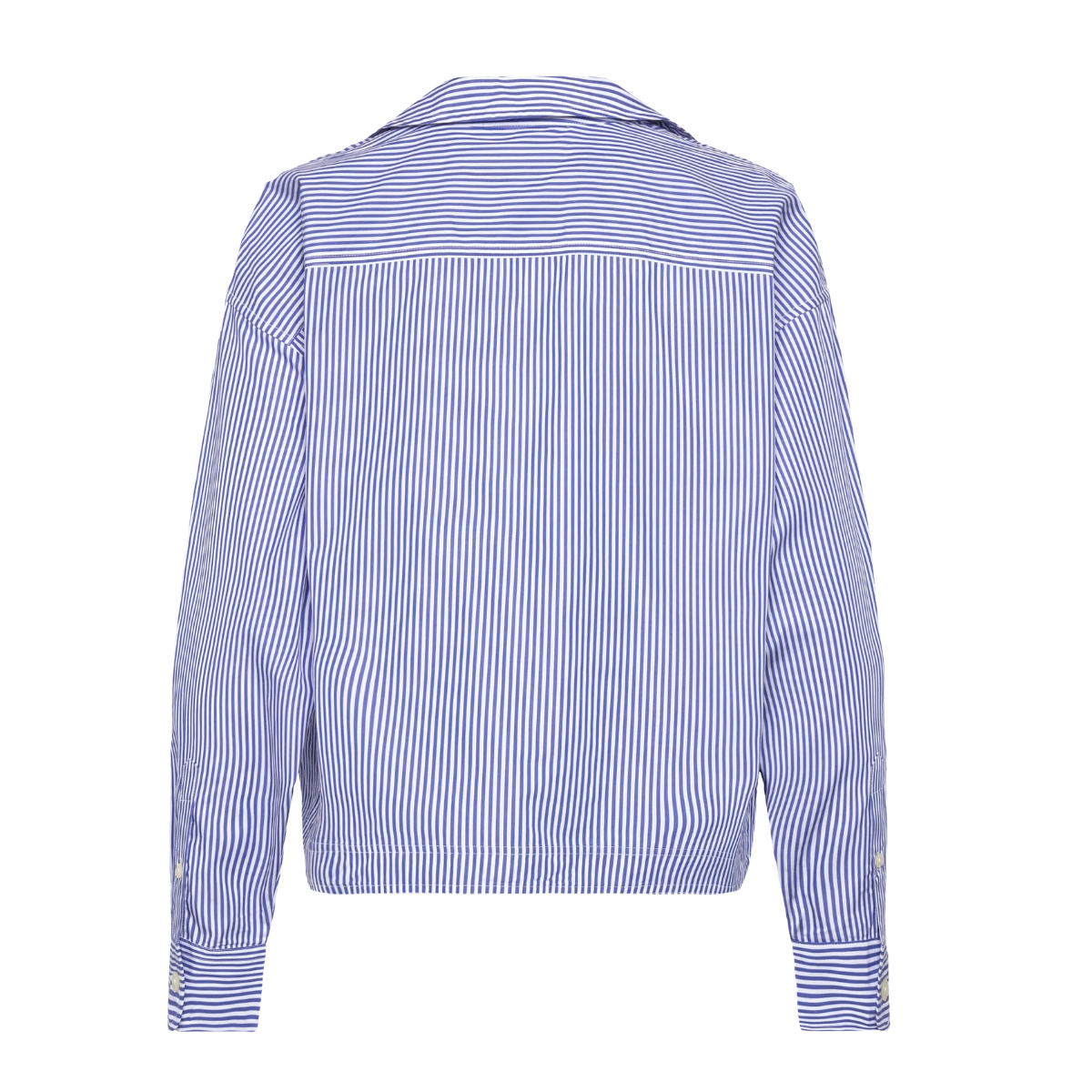 Woven Sport Shirt - Blue/White