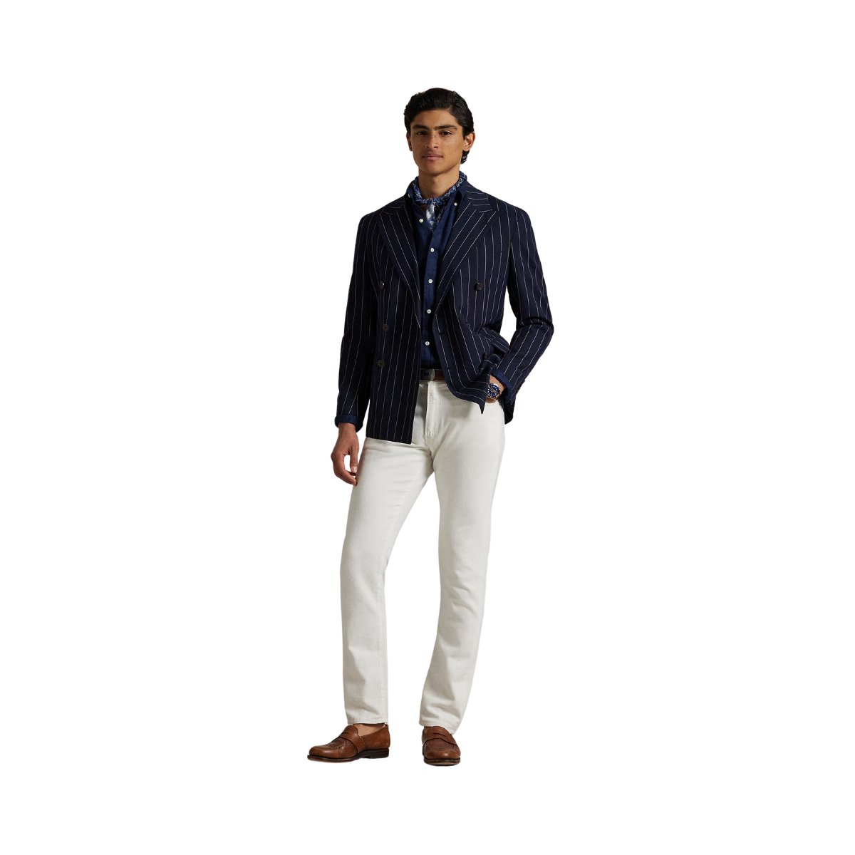 Long Sleeve Sport Shirt - Newport Navy