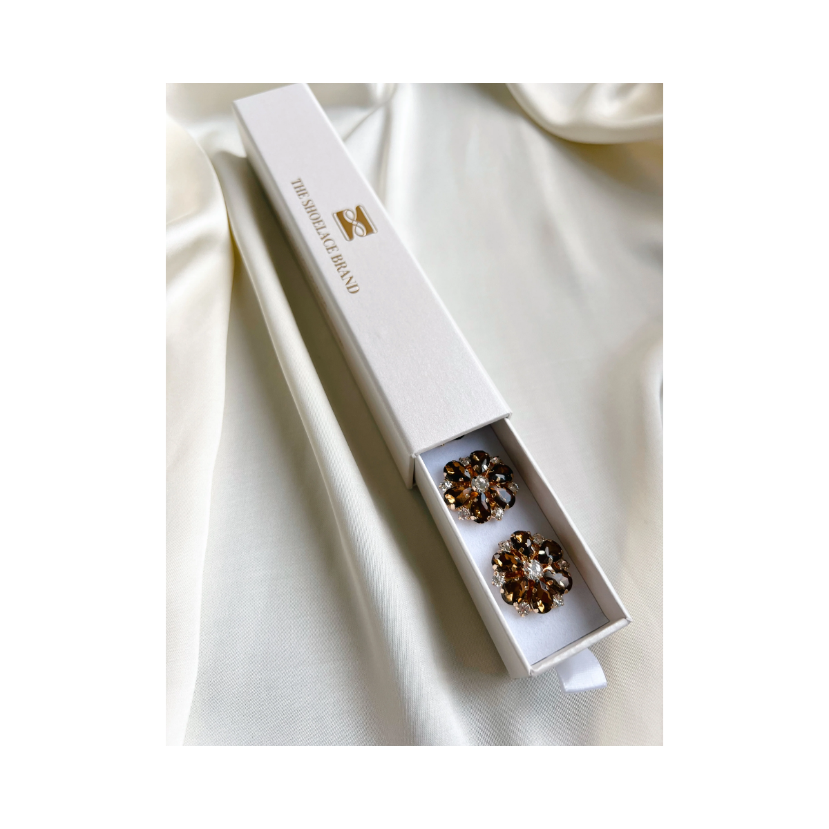 Erika Styck - Brown & White Flower