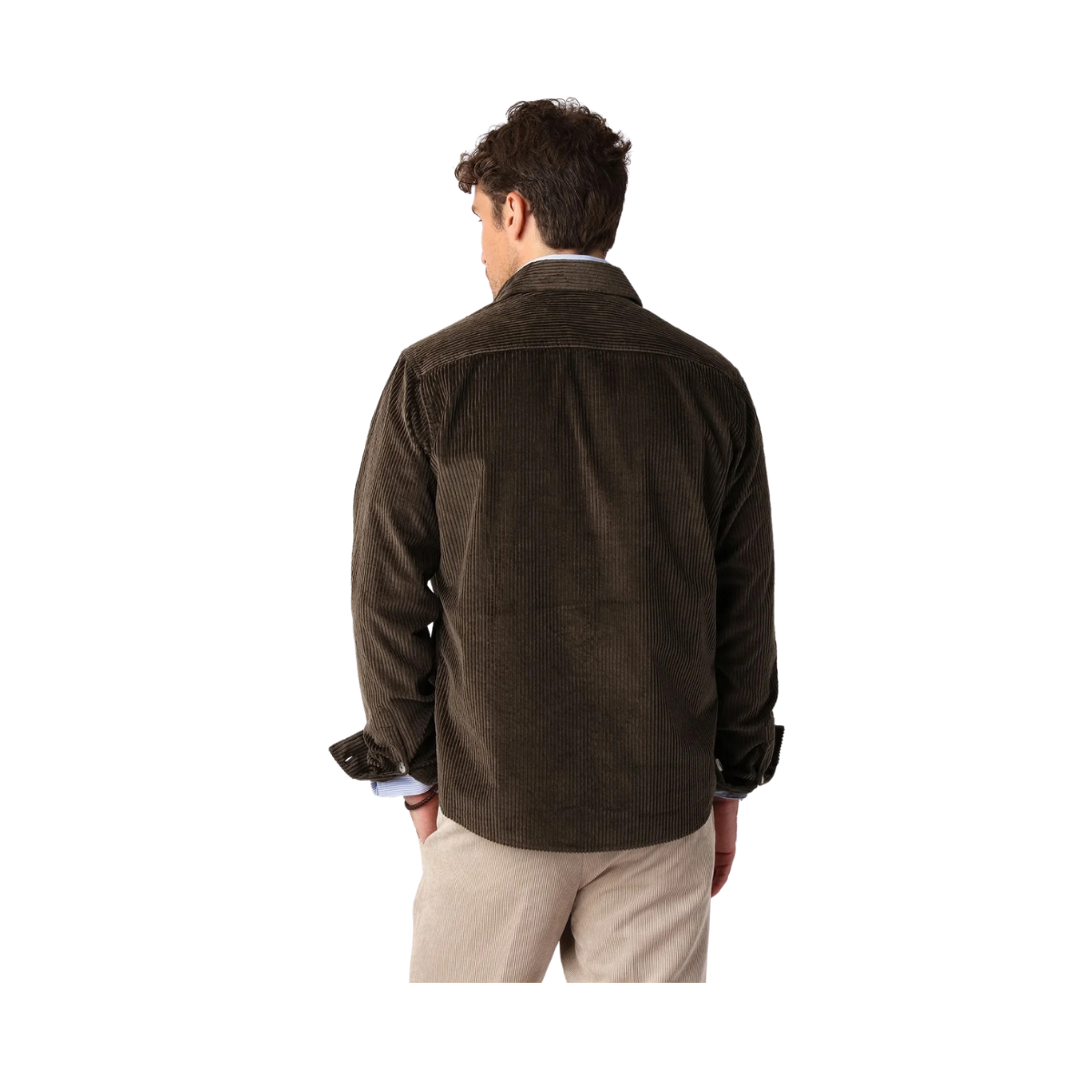 Cord Shirt - Chocolate