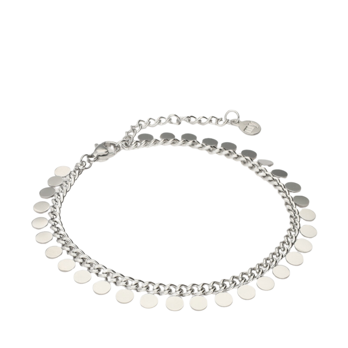 Bracelet Coins - Silver