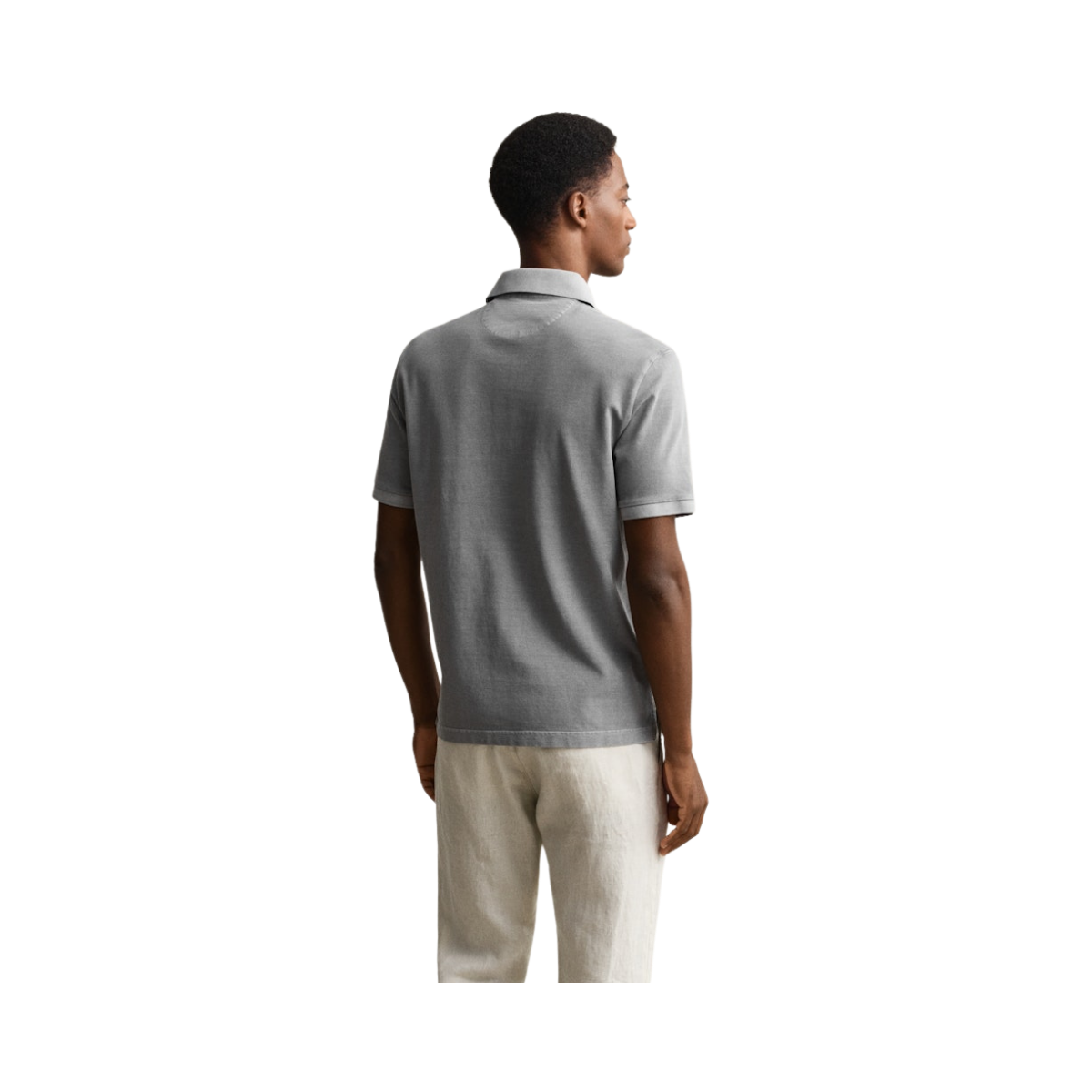 Sunfaded SS Polo - Ceramic Grey