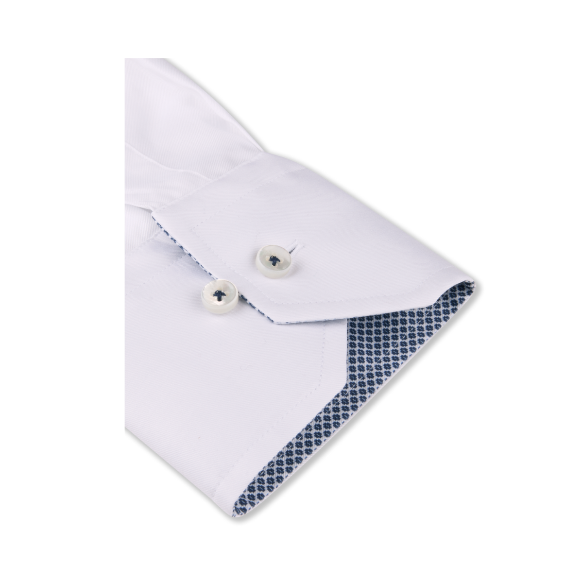 Regular C75 RC Cuff Contrast - White