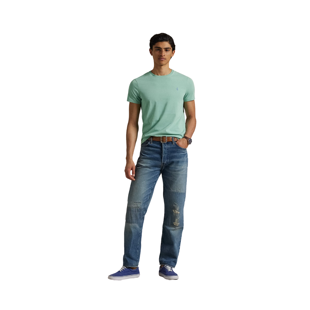 Classic Fit Crewneck T-Shirt - Celadon