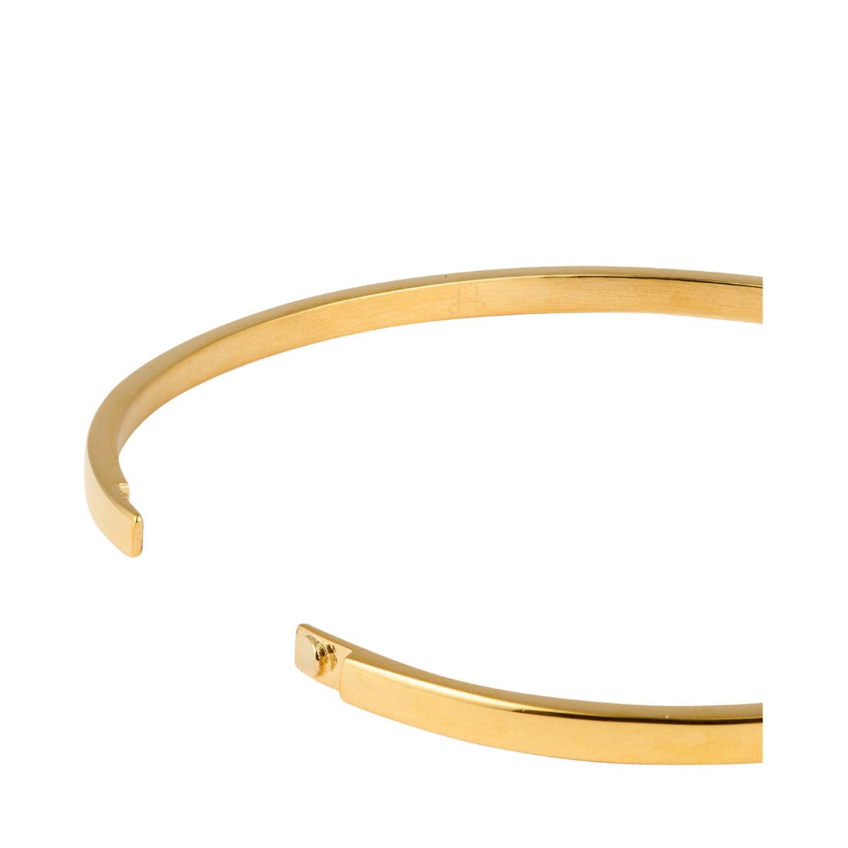 Nisrine Gold Small Bangle - gold