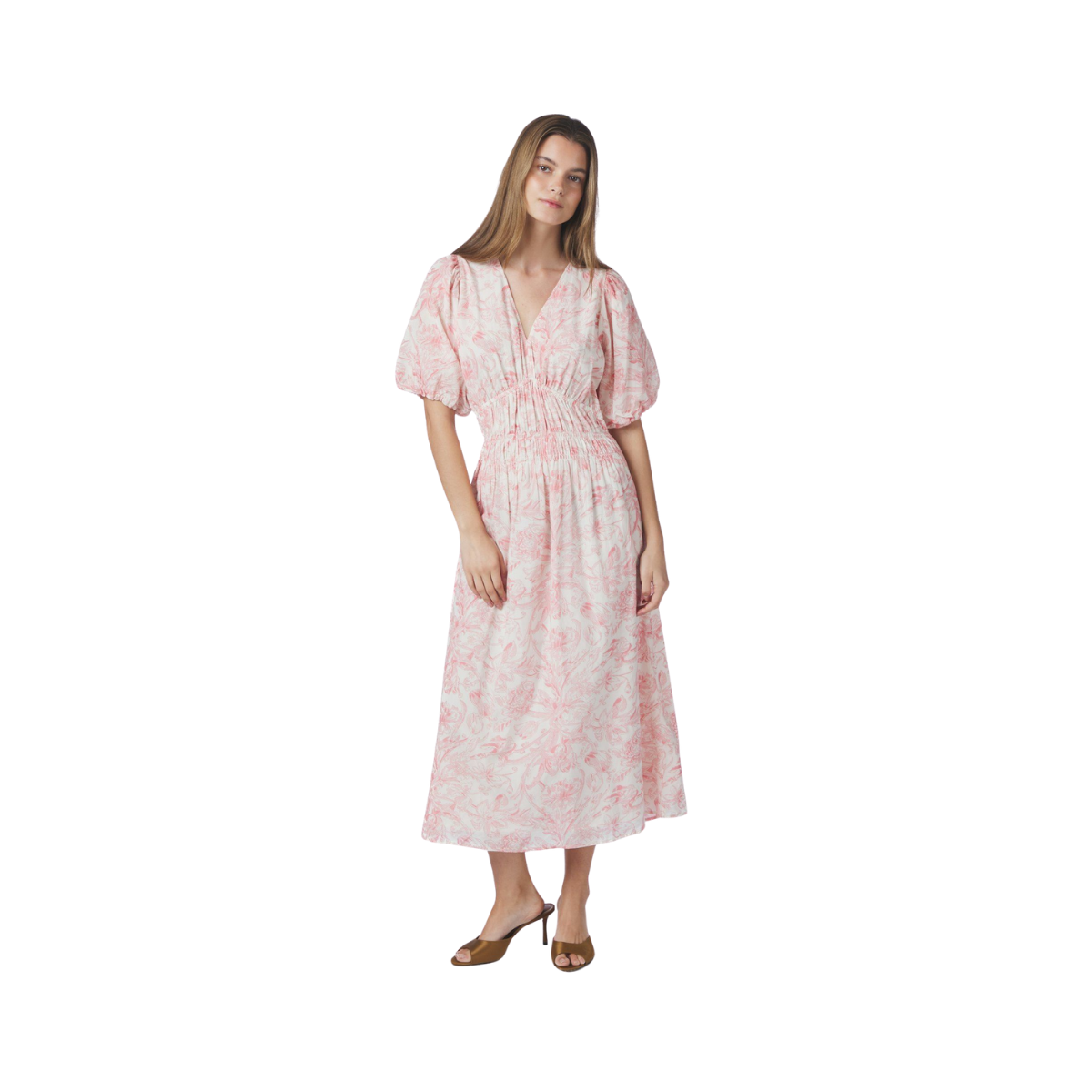 Kalia Print Dress - Off White