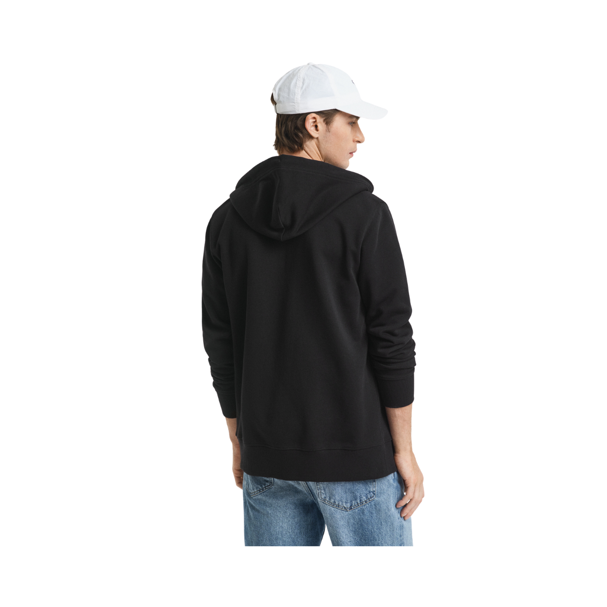 Shield Full Zip Hoodie - Black