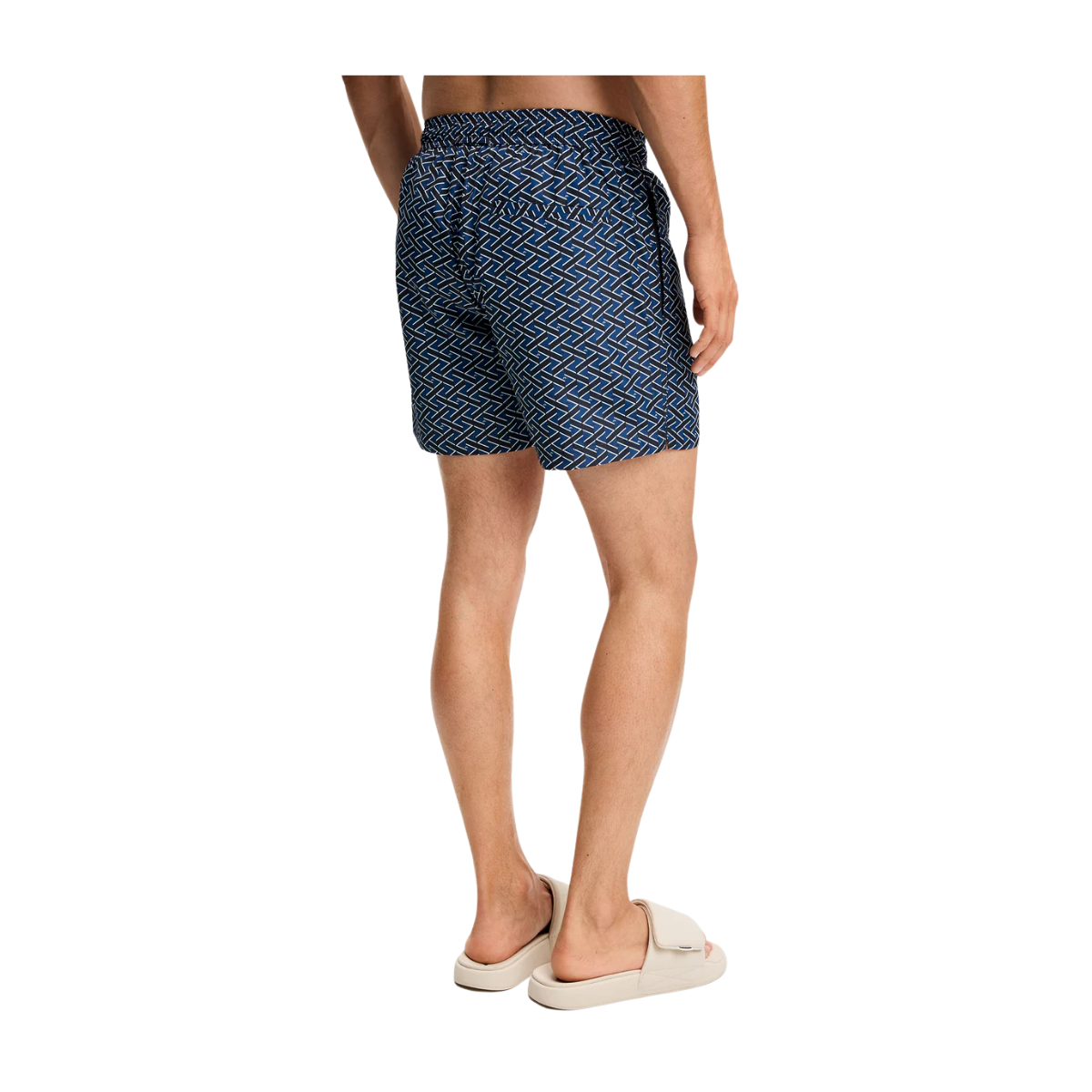 Banks Ladder Print Shorts - Ladder Estate Navy S