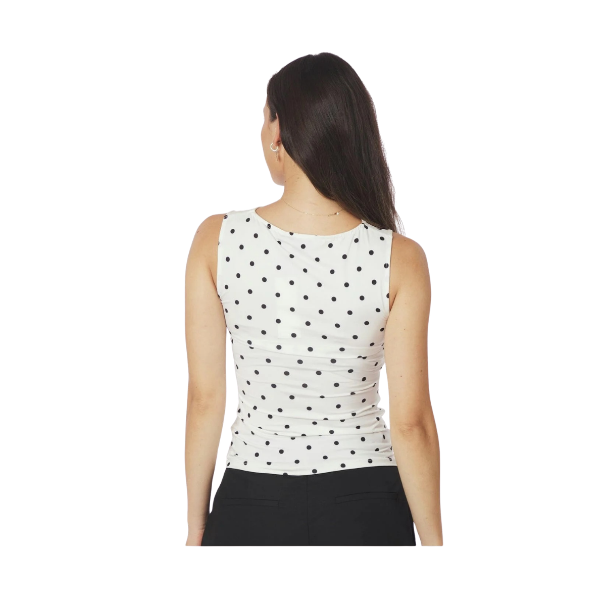 Ditty Jersey Top - White