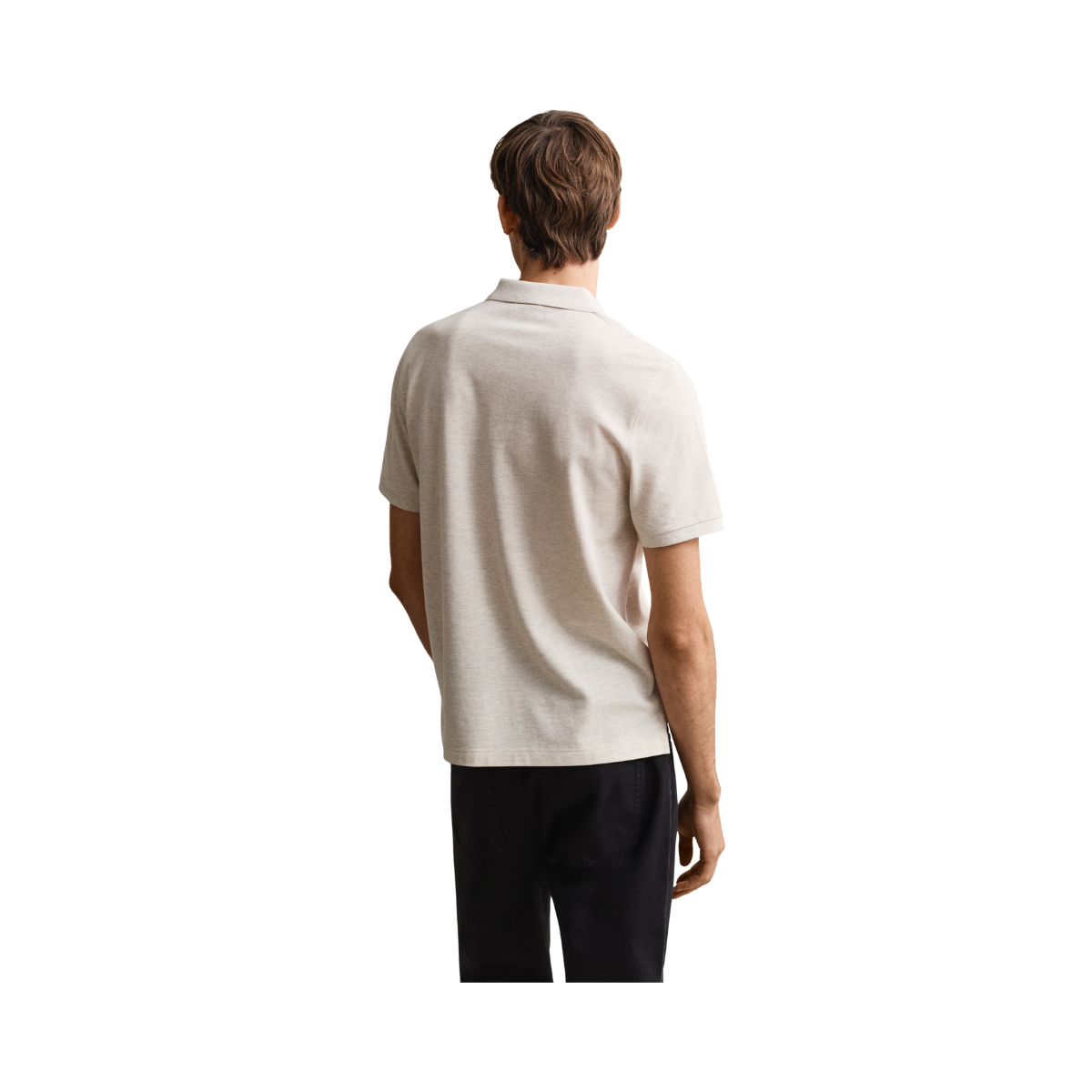 Shield SS Pique Polo - Seed Melange