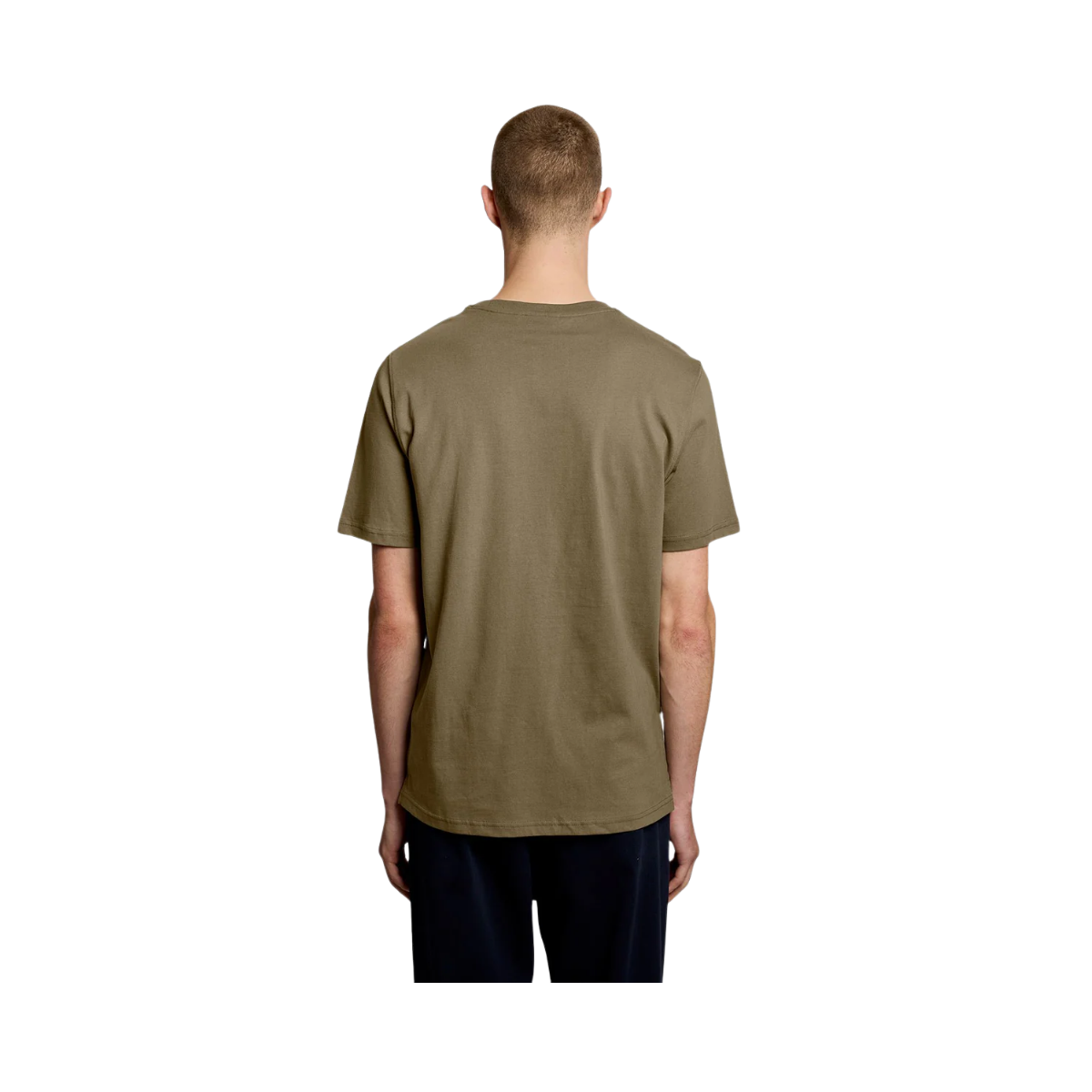 Script T-Shirt - Khaki Ash