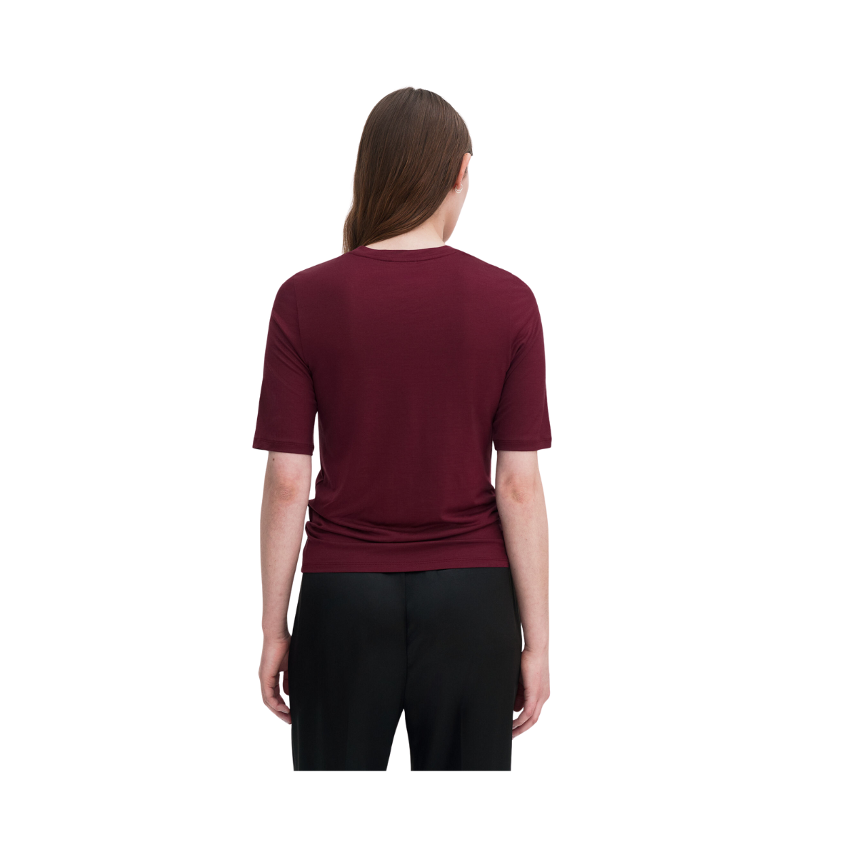 Elena Tee - Burgundy