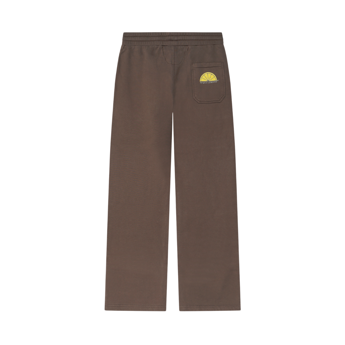 Washed College Pants - Brown