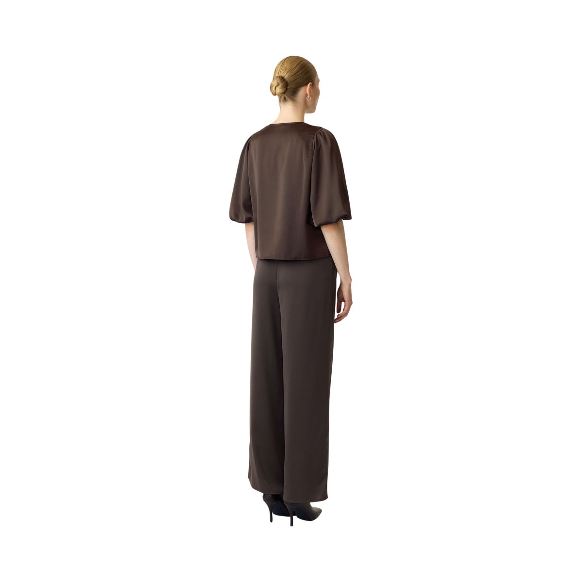 YASPella 2/4 Top - Chocolate brown