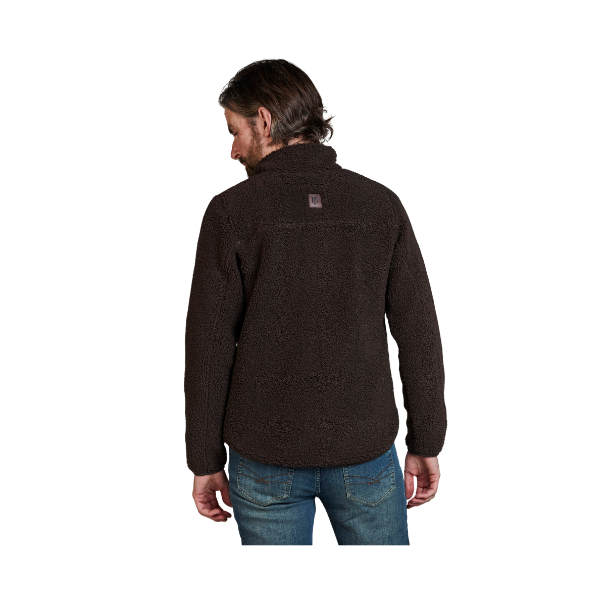 Pile Fleece Jacket - Dark Brown