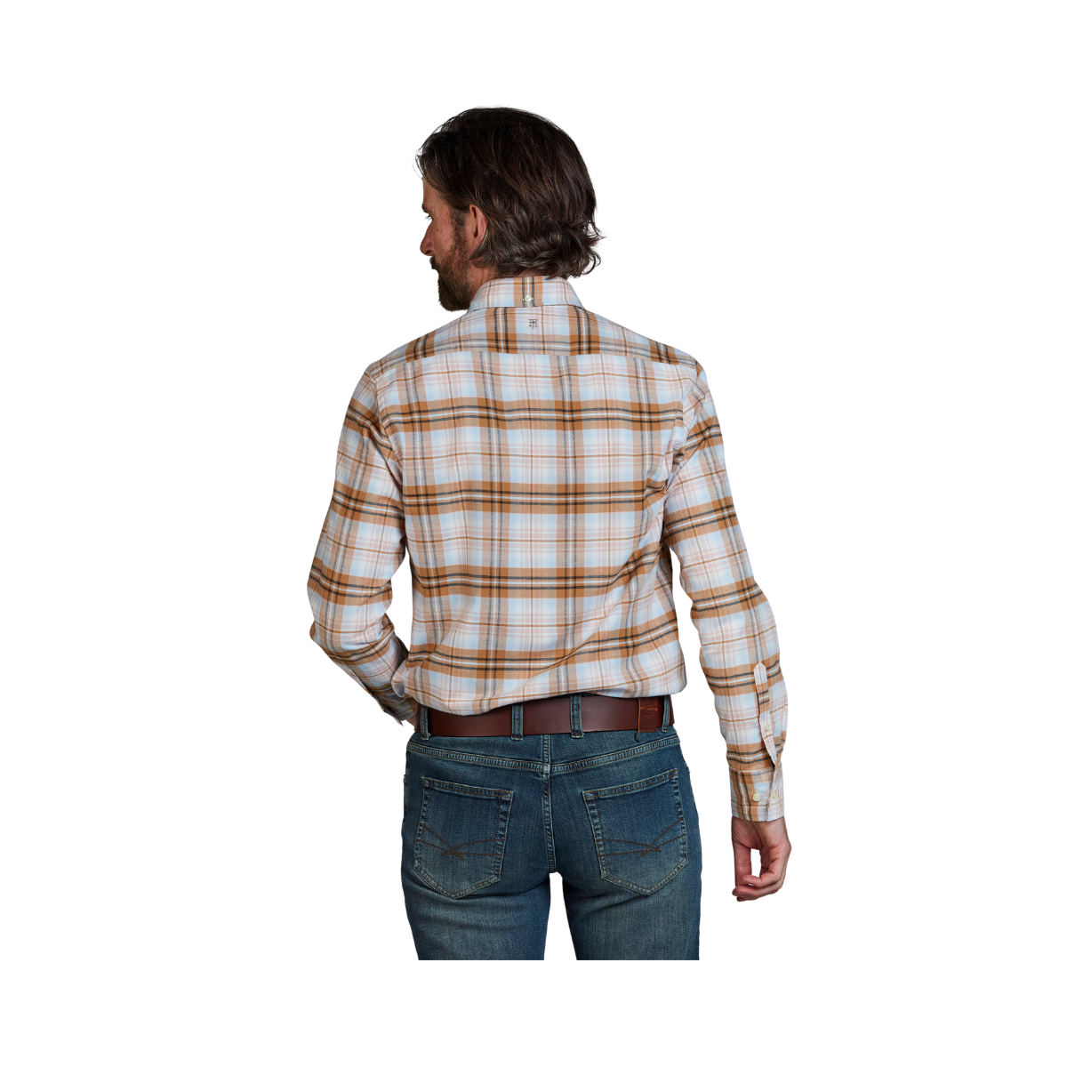 Twill Flanel Shirt - Orange