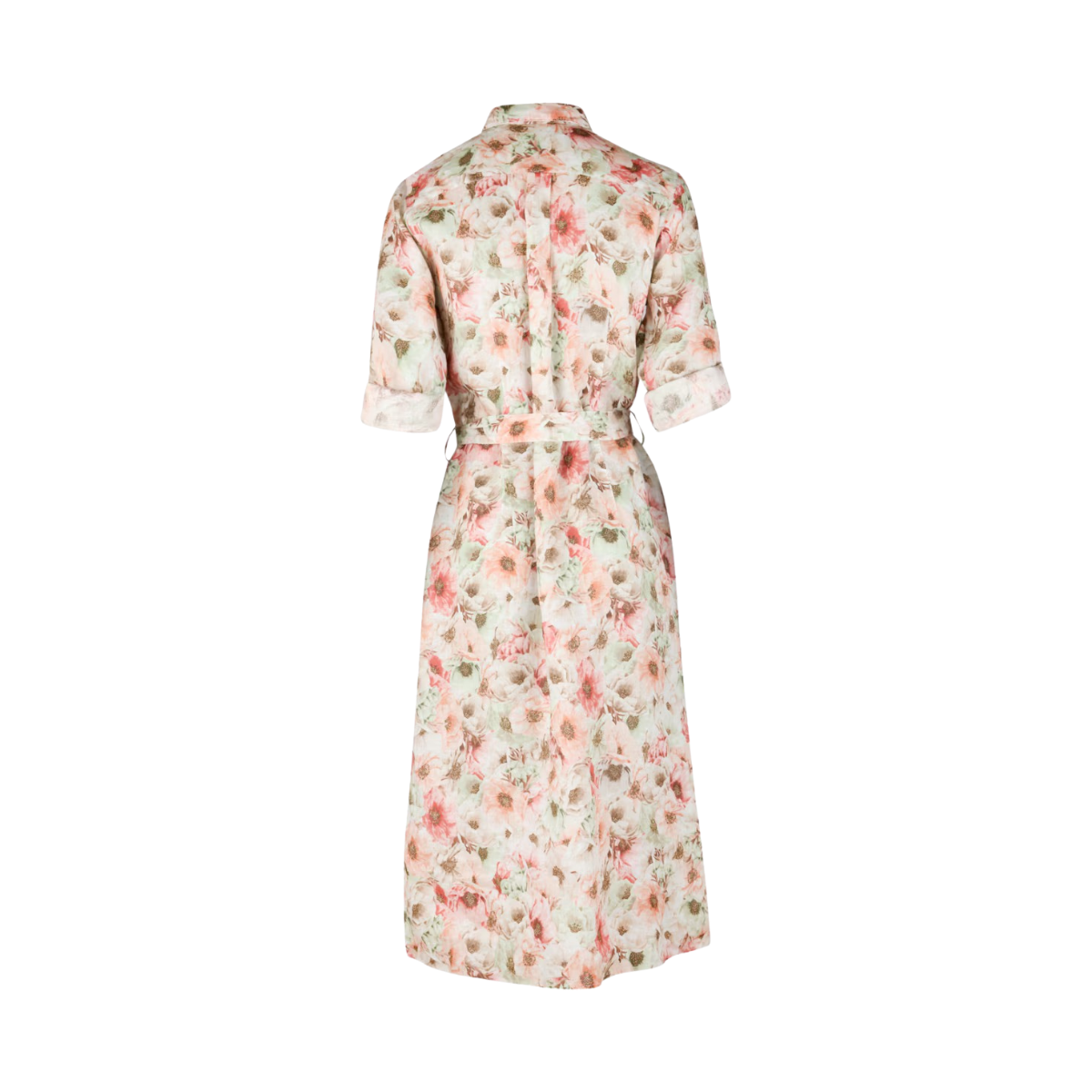 Lilly Dress - Light Orange Pattern