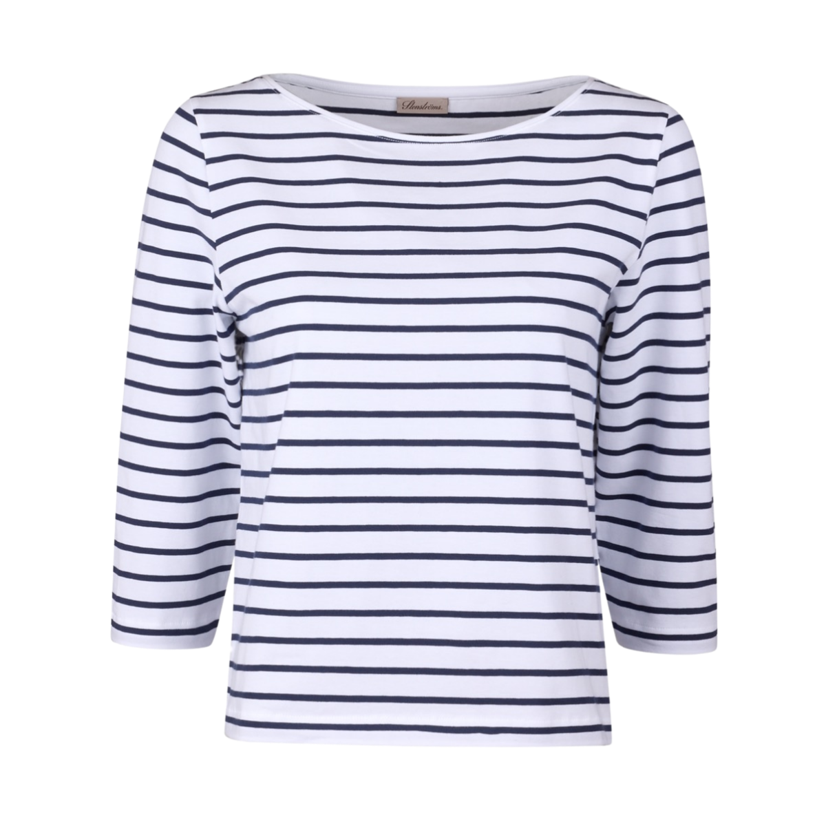 Lilja Jersey Top - Navy stripe