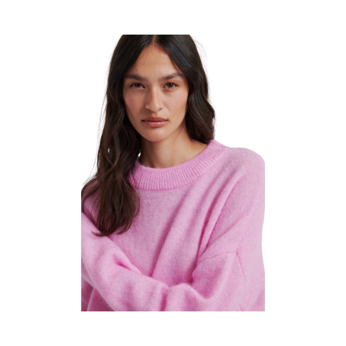 Bruuk Knit O-Neck - Lilac Chiffon