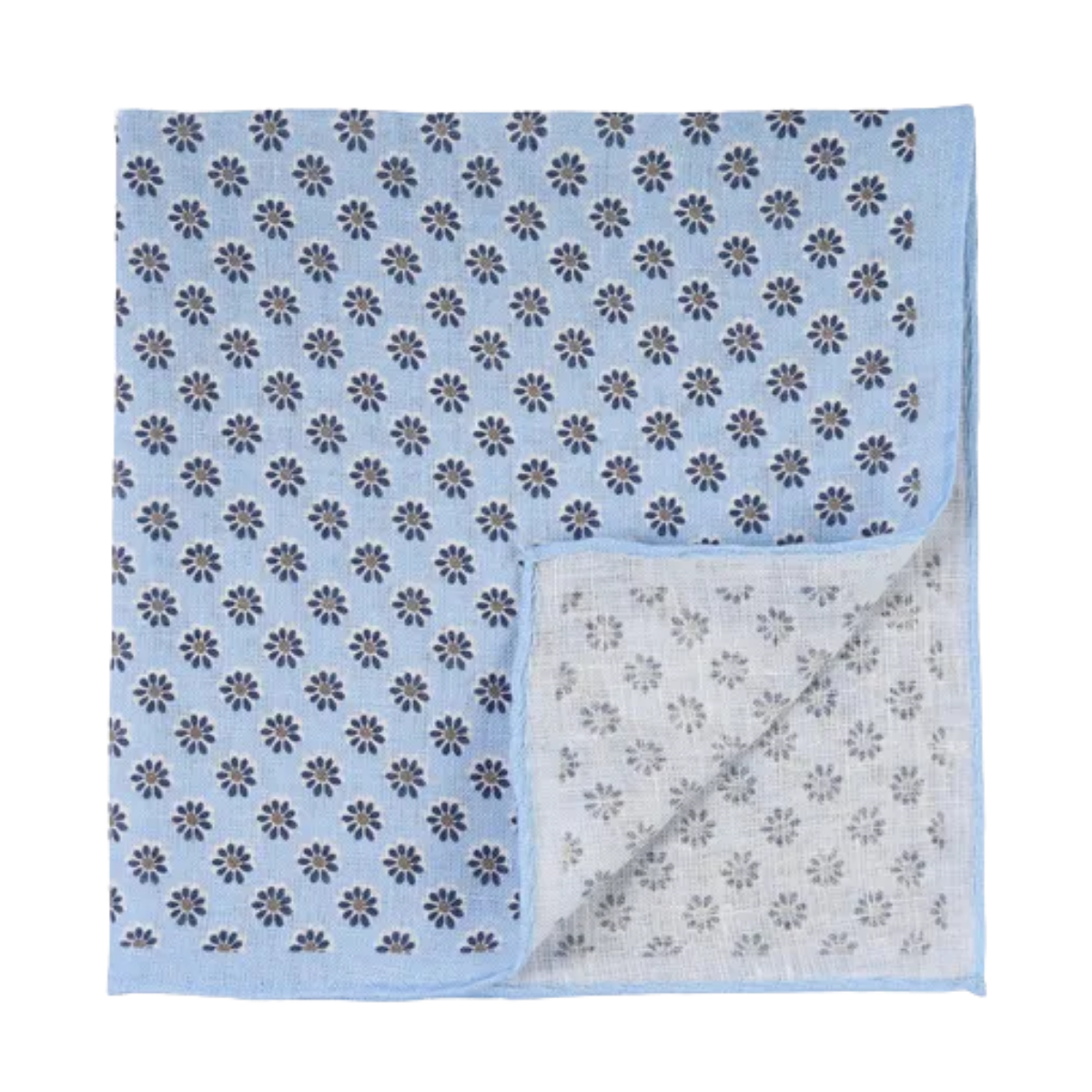 Pocket Square - Sky blue melange