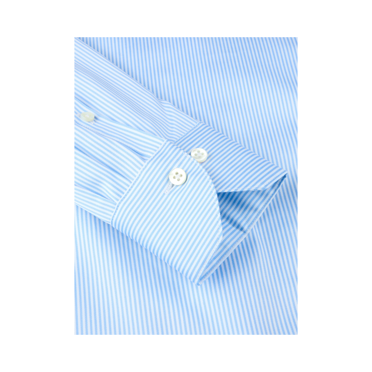 Sofie Shirt - Light blue stripe