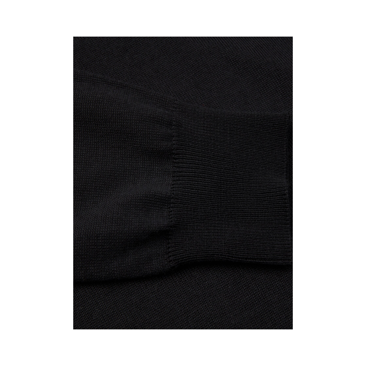 Merino Extrafine Crew Neck - Black