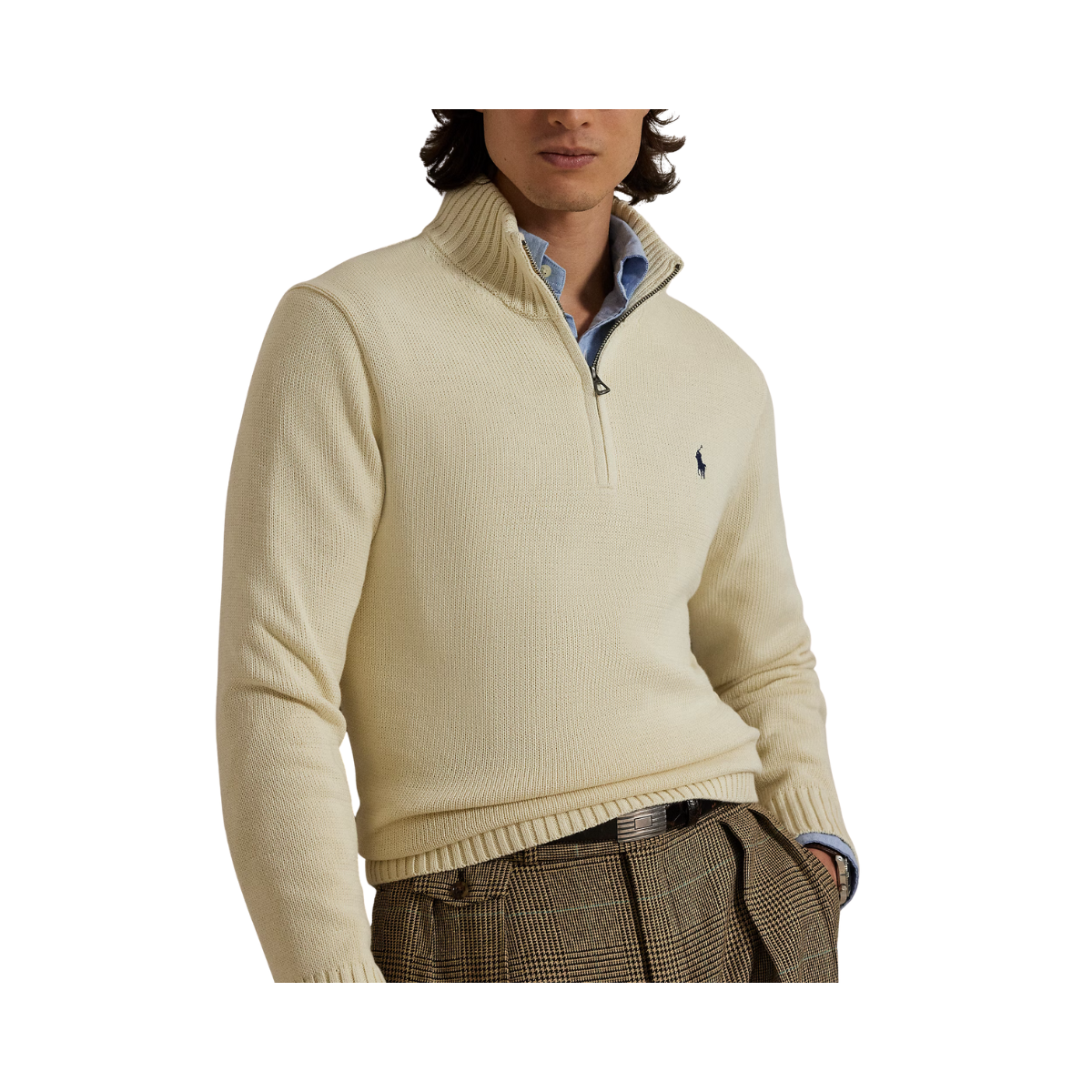 Long Sleeve Pullover - Andover Cream