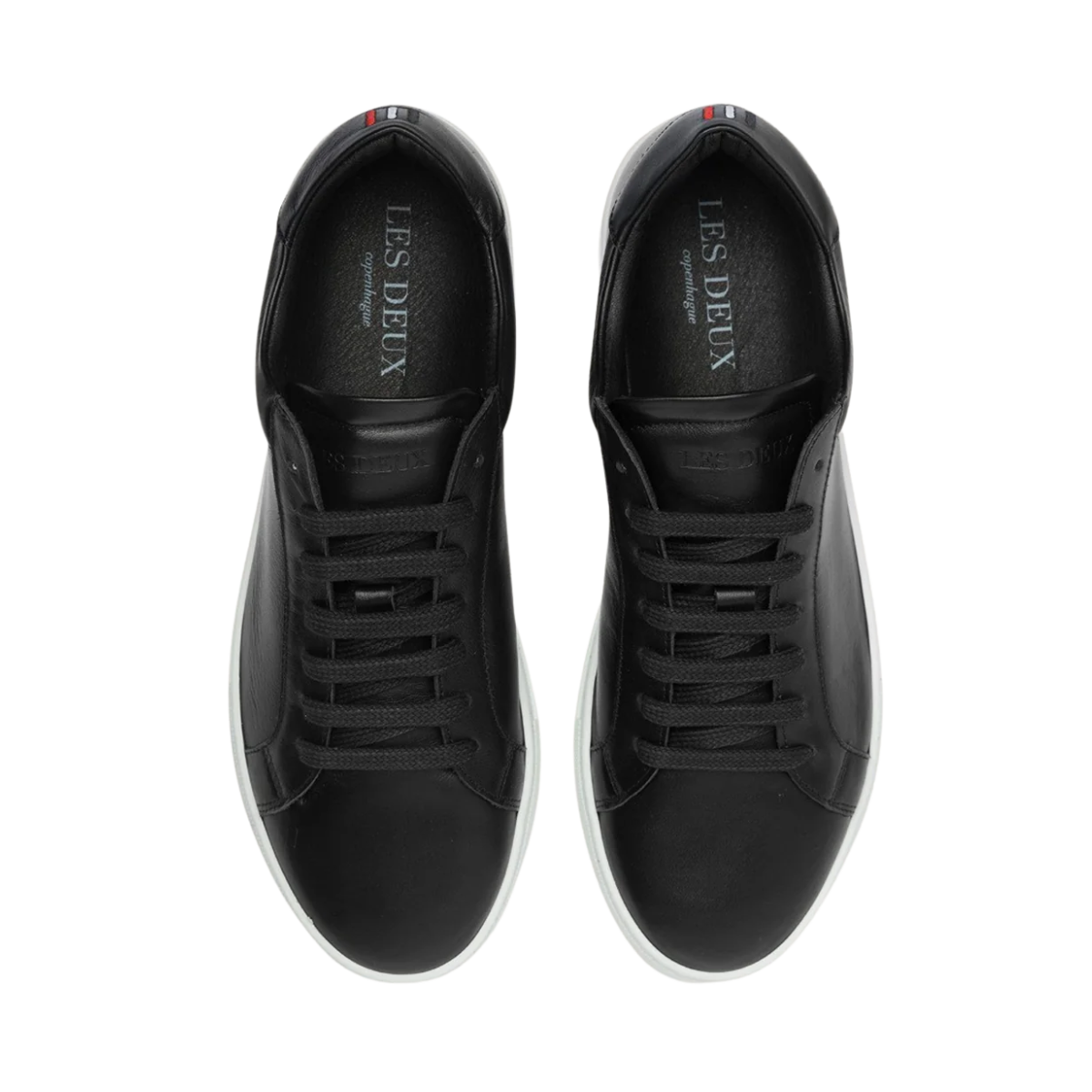 Theodor Leather Sneaker - Black