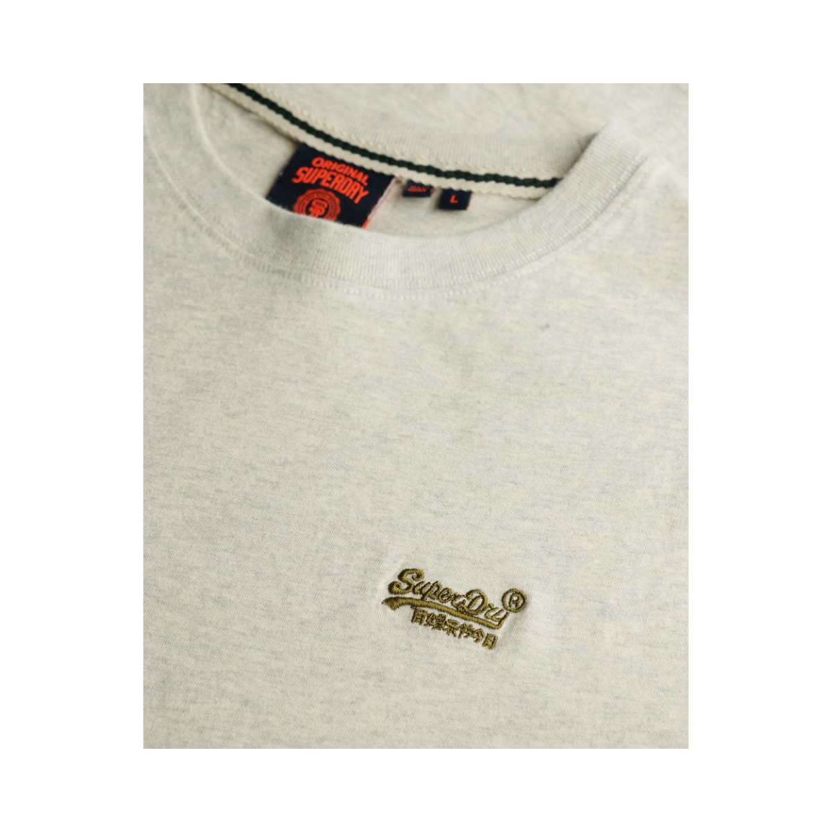 Essential Logo EMB Tee - J7L Pastel Yellow/Navy