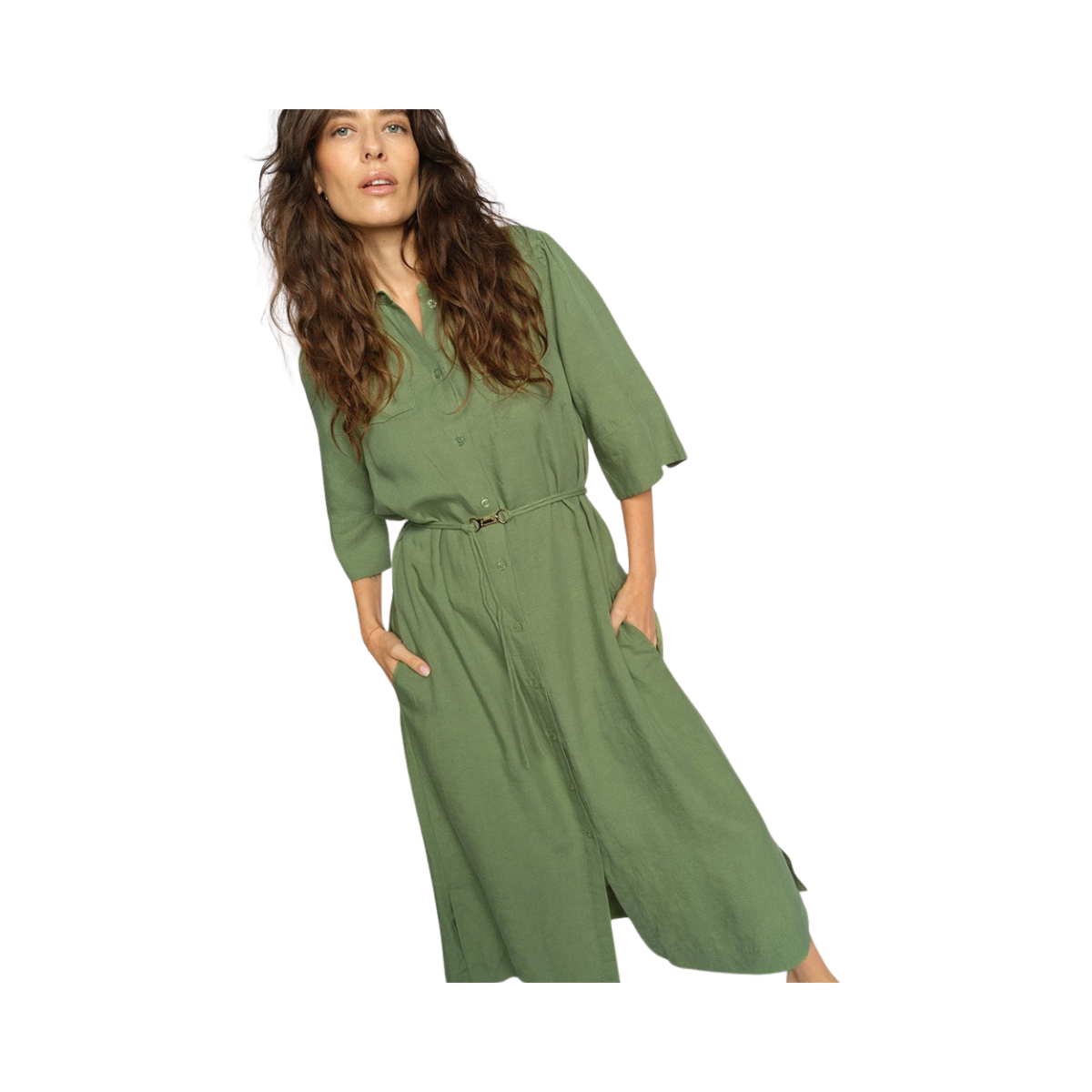 MMRayas Alexis Dress - Turf Green